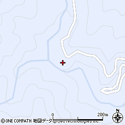 愛知県北設楽郡豊根村古真立経塚周辺の地図