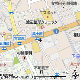 静岡県富士市川成島208周辺の地図