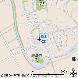 滋賀県近江八幡市船木町1024周辺の地図