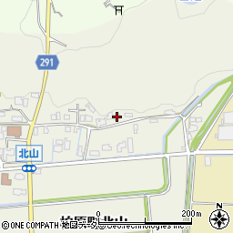 兵庫県丹波市柏原町北山155周辺の地図