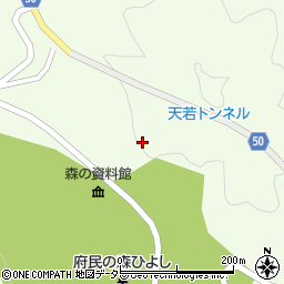 京都府南丹市日吉町天若周辺の地図