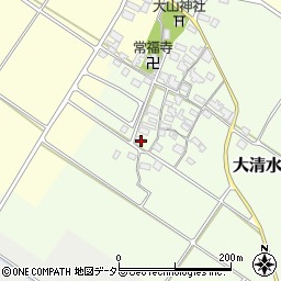 滋賀県東近江市大清水町266周辺の地図