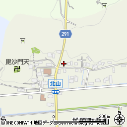 兵庫県丹波市柏原町北山170周辺の地図