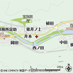 愛知県豊田市足助町門前4-11周辺の地図