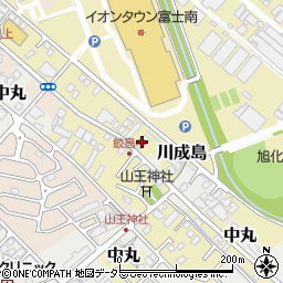 富士市宮島会衆王国会館周辺の地図