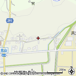 兵庫県丹波市柏原町北山135周辺の地図
