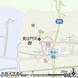 兵庫県丹波市柏原町北山194周辺の地図