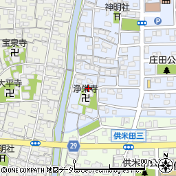 浄栄寺周辺の地図