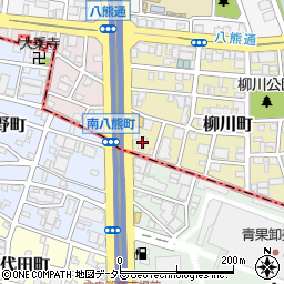 ライオンズマンション八熊通周辺の地図