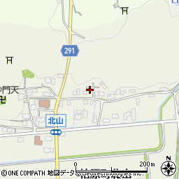 兵庫県丹波市柏原町北山167周辺の地図