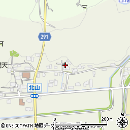 兵庫県丹波市柏原町北山162周辺の地図