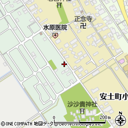 滋賀県近江八幡市安土町常楽寺45周辺の地図