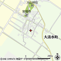 滋賀県東近江市大清水町277周辺の地図