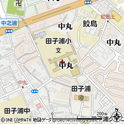 富士市役所　たごうら児童クラブ周辺の地図