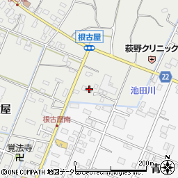 静岡県沼津市根古屋250-3周辺の地図