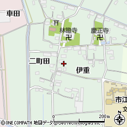 愛知県愛西市西條町伊重83周辺の地図