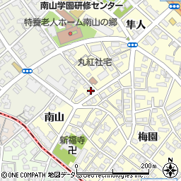 愛知県名古屋市昭和区広路町南山81周辺の地図