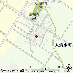 滋賀県東近江市大清水町276周辺の地図