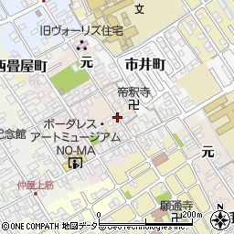 滋賀県近江八幡市慈恩寺町（中）周辺の地図