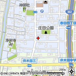 セブンイレブン名古屋春田４丁目店周辺の地図