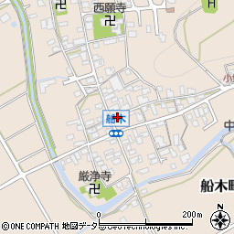 滋賀県近江八幡市船木町1054周辺の地図