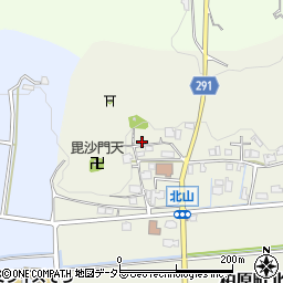兵庫県丹波市柏原町北山189周辺の地図