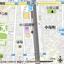 愛知県名古屋市中川区吉良町周辺の地図