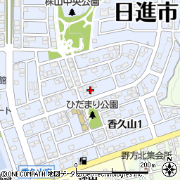 パークフロント香久山周辺の地図