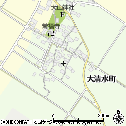 滋賀県東近江市大清水町280周辺の地図