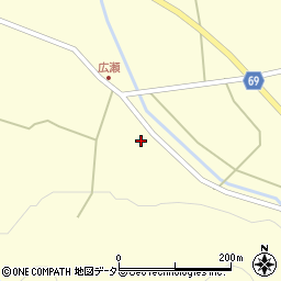 兵庫県丹波市春日町広瀬584周辺の地図