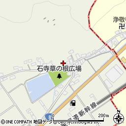 滋賀県近江八幡市安土町石寺195周辺の地図