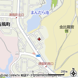 滋賀県大津市清風町3-1周辺の地図