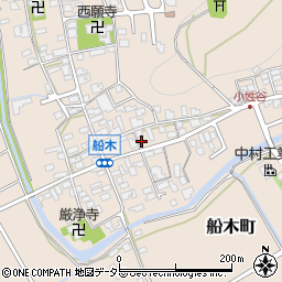 滋賀県近江八幡市船木町1091周辺の地図