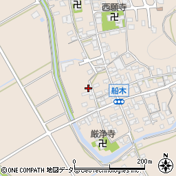 滋賀県近江八幡市船木町995周辺の地図