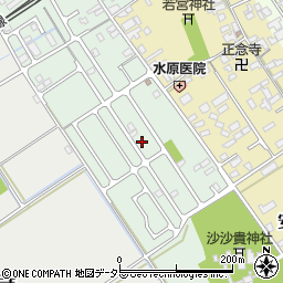 滋賀県近江八幡市安土町常楽寺38-32周辺の地図