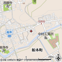 滋賀県近江八幡市船木町1109周辺の地図