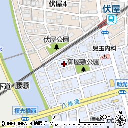 愛知県名古屋市中川区助光1丁目1405周辺の地図