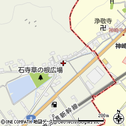 滋賀県近江八幡市安土町石寺169周辺の地図