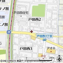 弥富名古屋線周辺の地図