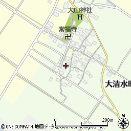 滋賀県東近江市大清水町284周辺の地図