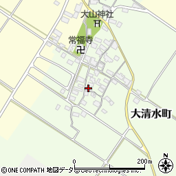 滋賀県東近江市大清水町282周辺の地図