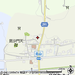 兵庫県丹波市柏原町北山178周辺の地図