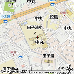 富士市立田子浦小学校周辺の地図