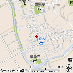 滋賀県近江八幡市船木町1028周辺の地図