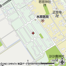 滋賀県近江八幡市安土町常楽寺38-33周辺の地図