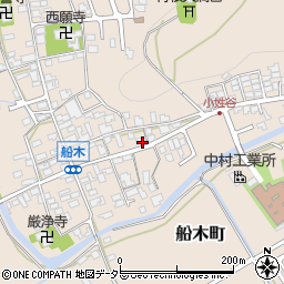 滋賀県近江八幡市船木町1088-3周辺の地図