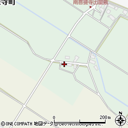 滋賀県東近江市南菩提寺町248周辺の地図
