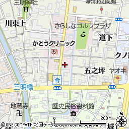 佐藤牛乳店周辺の地図