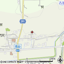 兵庫県丹波市柏原町北山163周辺の地図