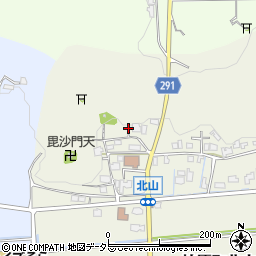 兵庫県丹波市柏原町北山187周辺の地図